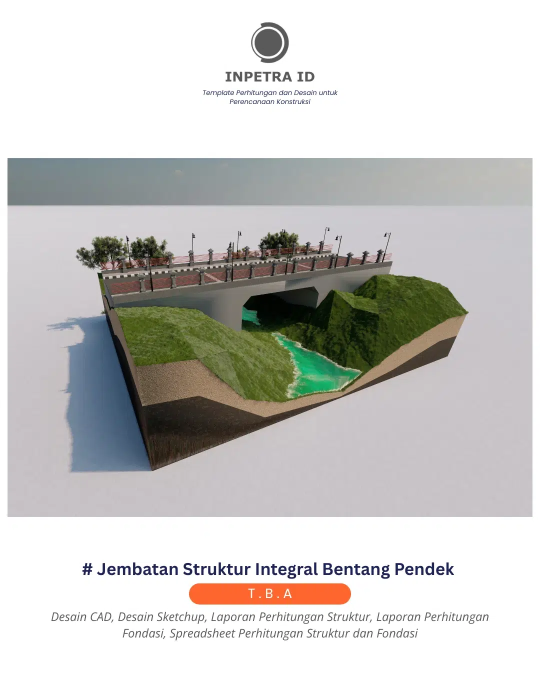Jembatan struktur integral bentang pendek Inpetra ID