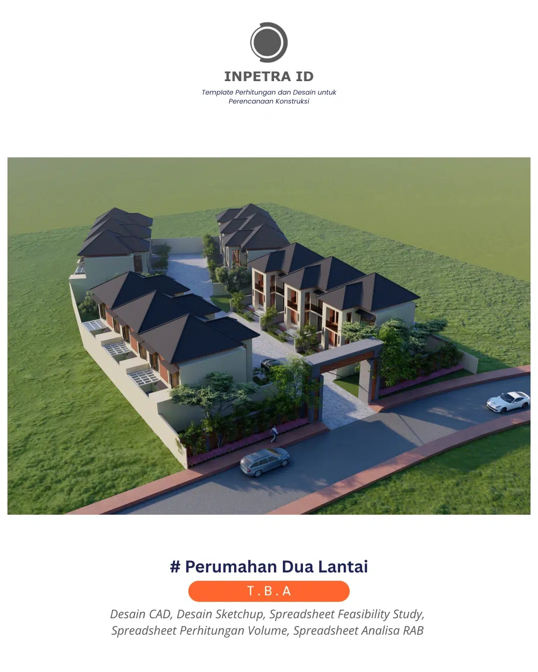 Perumahan dua lantai Inpetra ID