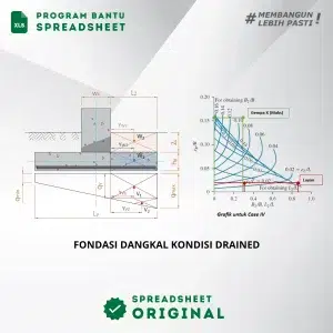 [IDN] [SNI] PBS V2.0.0 - Analisa Daya Dukung dan Perencanaan Fondasi Dangkal kondisi Drained