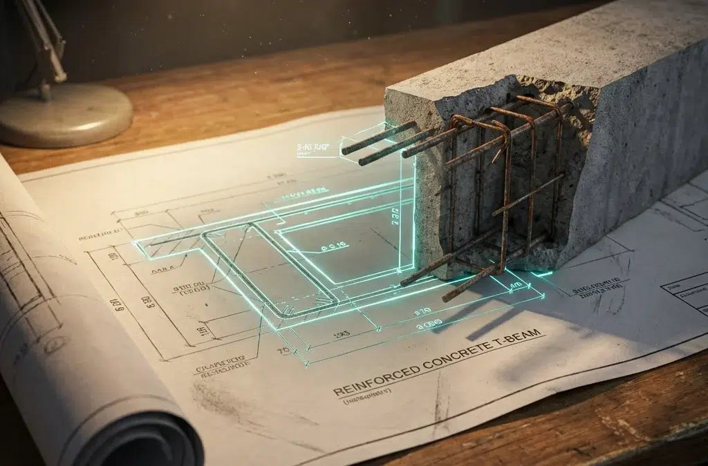 Tahapan Perencanaan Penulangan Penampang Balok T Beton Bertulang